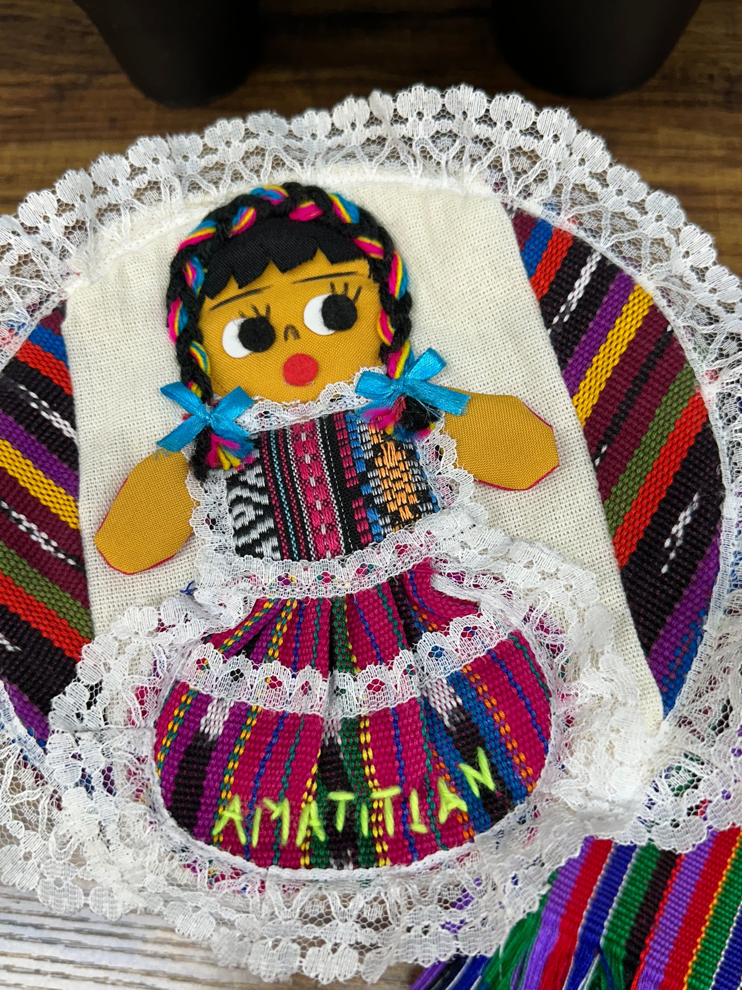 Guatemala Traditional Doll Tortilla Warmer