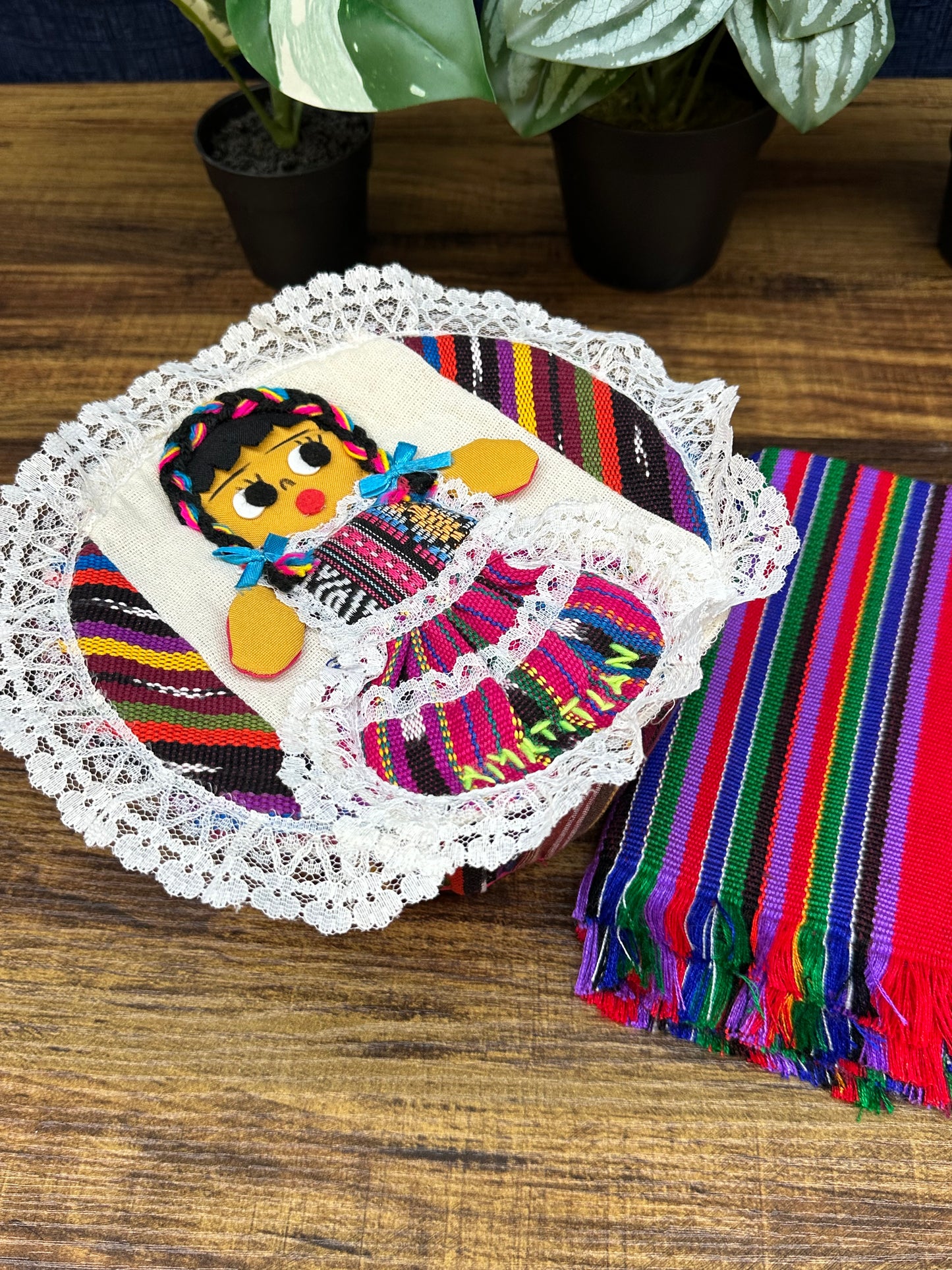 Guatemala Traditional Doll Tortilla Warmer