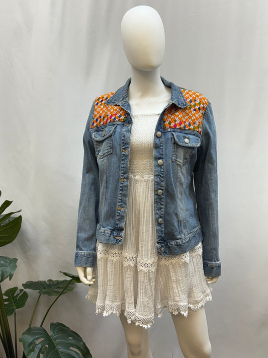 Embroidered Guatemalan Jean Jacket