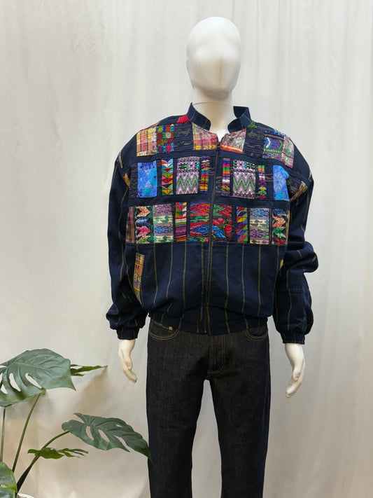 Men's Handwoven Patchwork Guatemalan Jacket