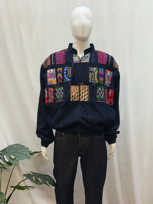 Men's Handwoven Patchwork Guatemalan Jacket