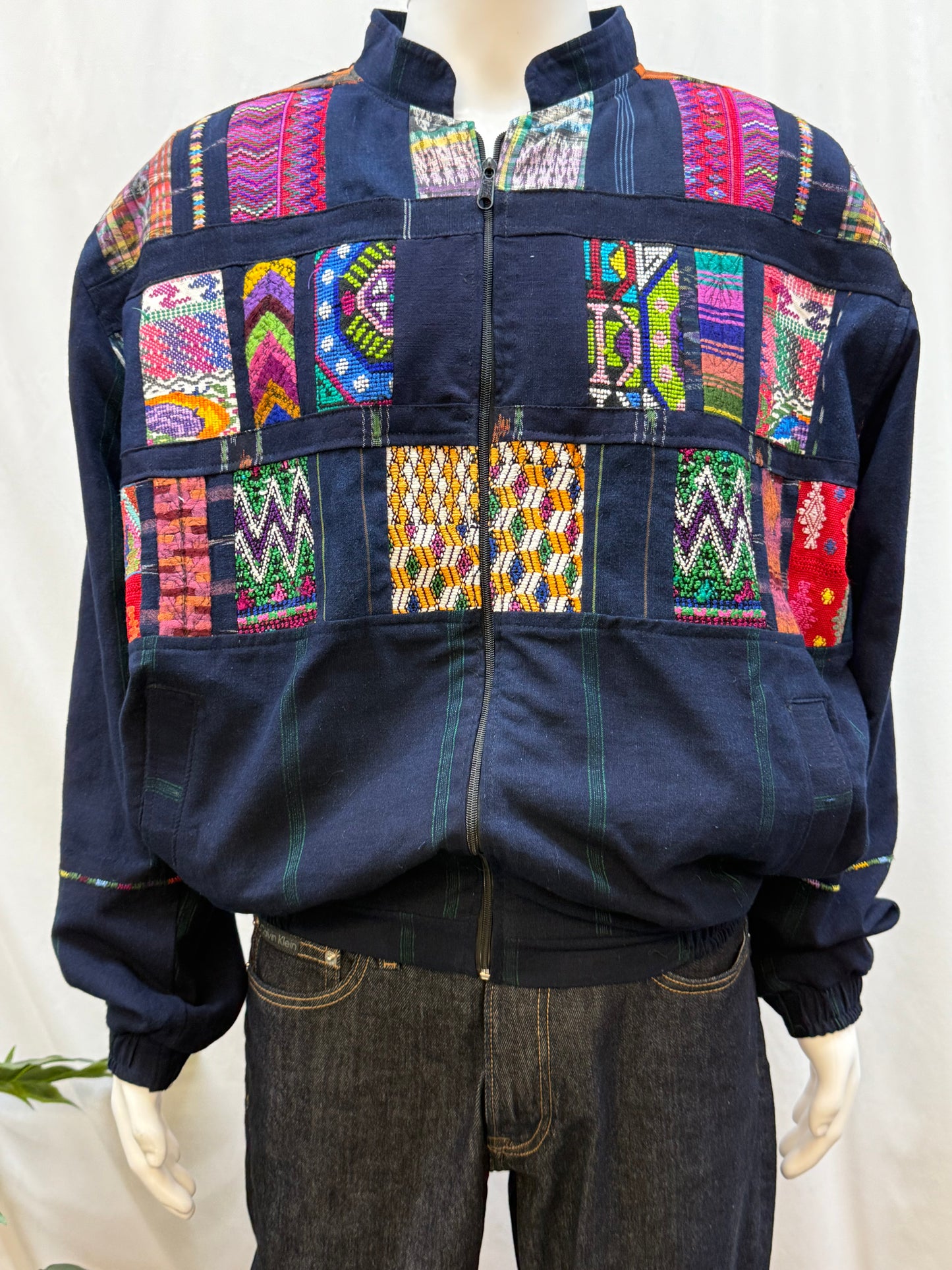 Men's Handwoven Patchwork Guatemalan Jacket