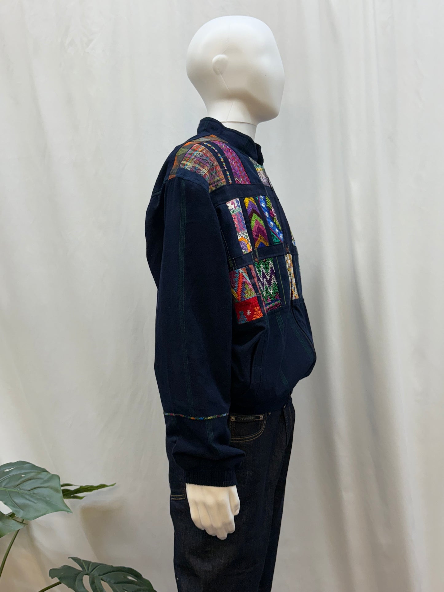 Men's Handwoven Patchwork Guatemalan Jacket