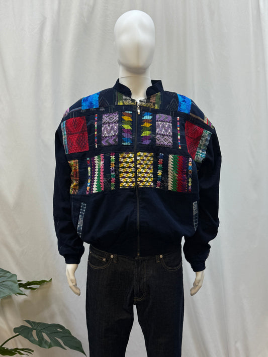 Men's Handwoven Patchwork Guatemalan Jacket