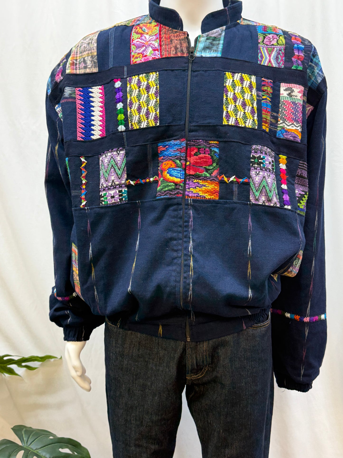 Men's Handwoven Patchwork Guatemalan Jacket