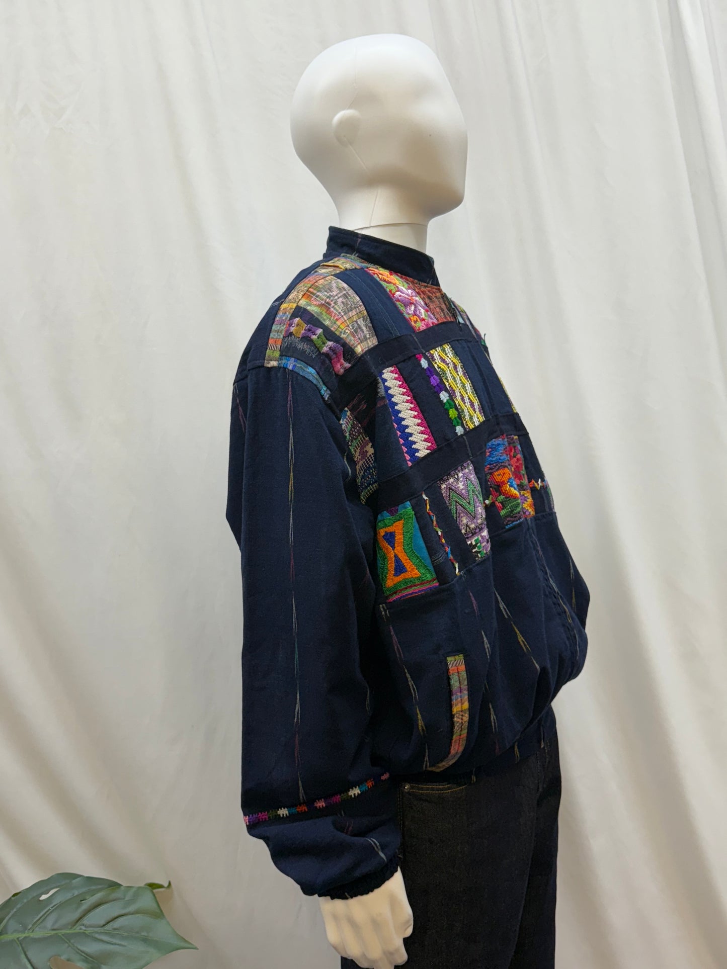 Men's Handwoven Patchwork Guatemalan Jacket
