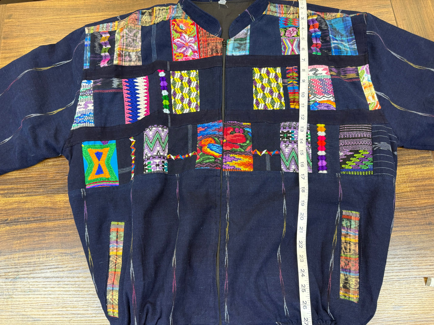 Men's Handwoven Patchwork Guatemalan Jacket