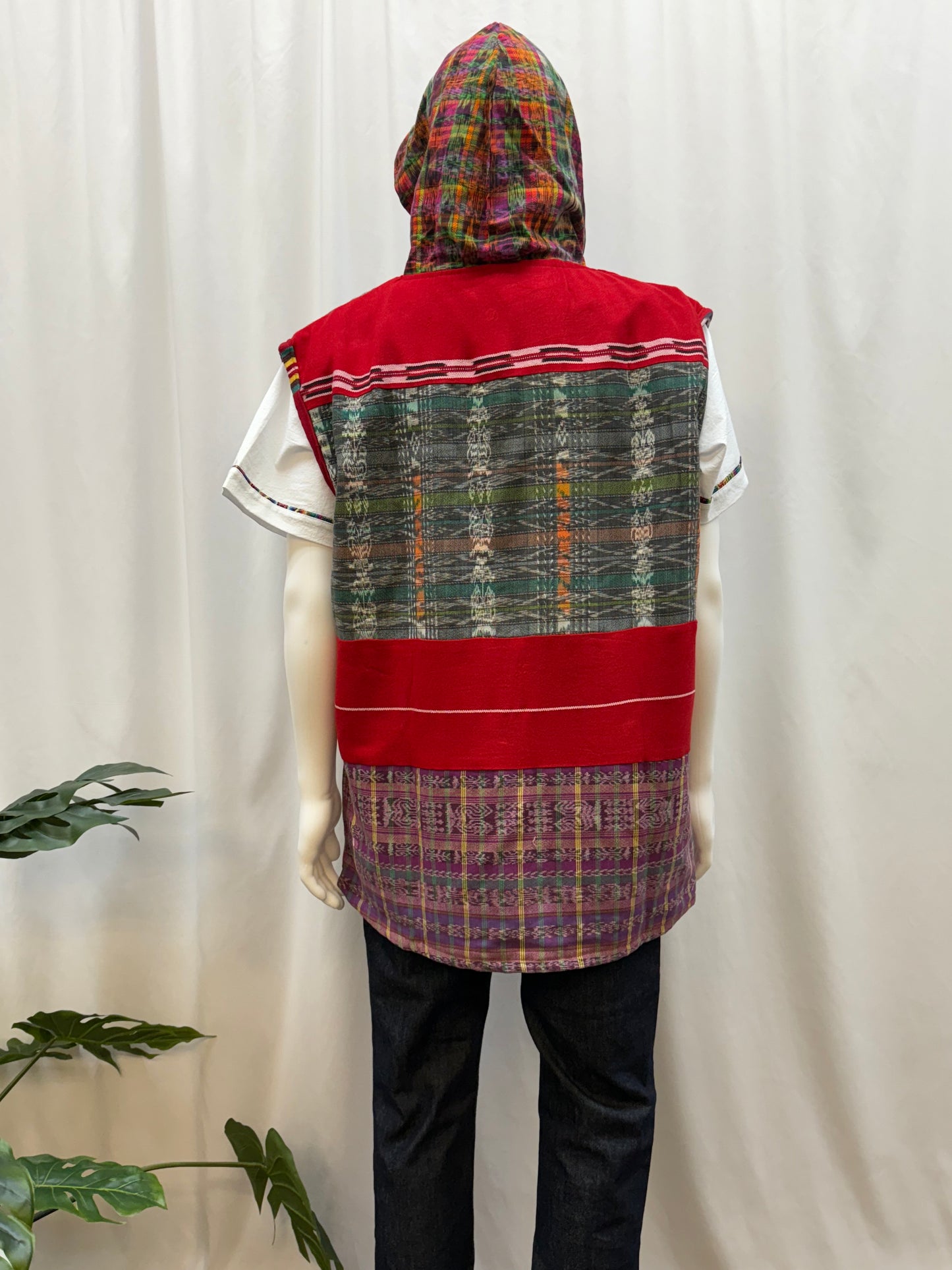 Men's Handwoven Patchwork Guatemalan Vest