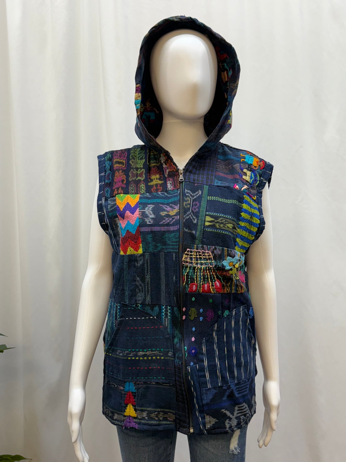 Women's Handwoven Guatemala Vest