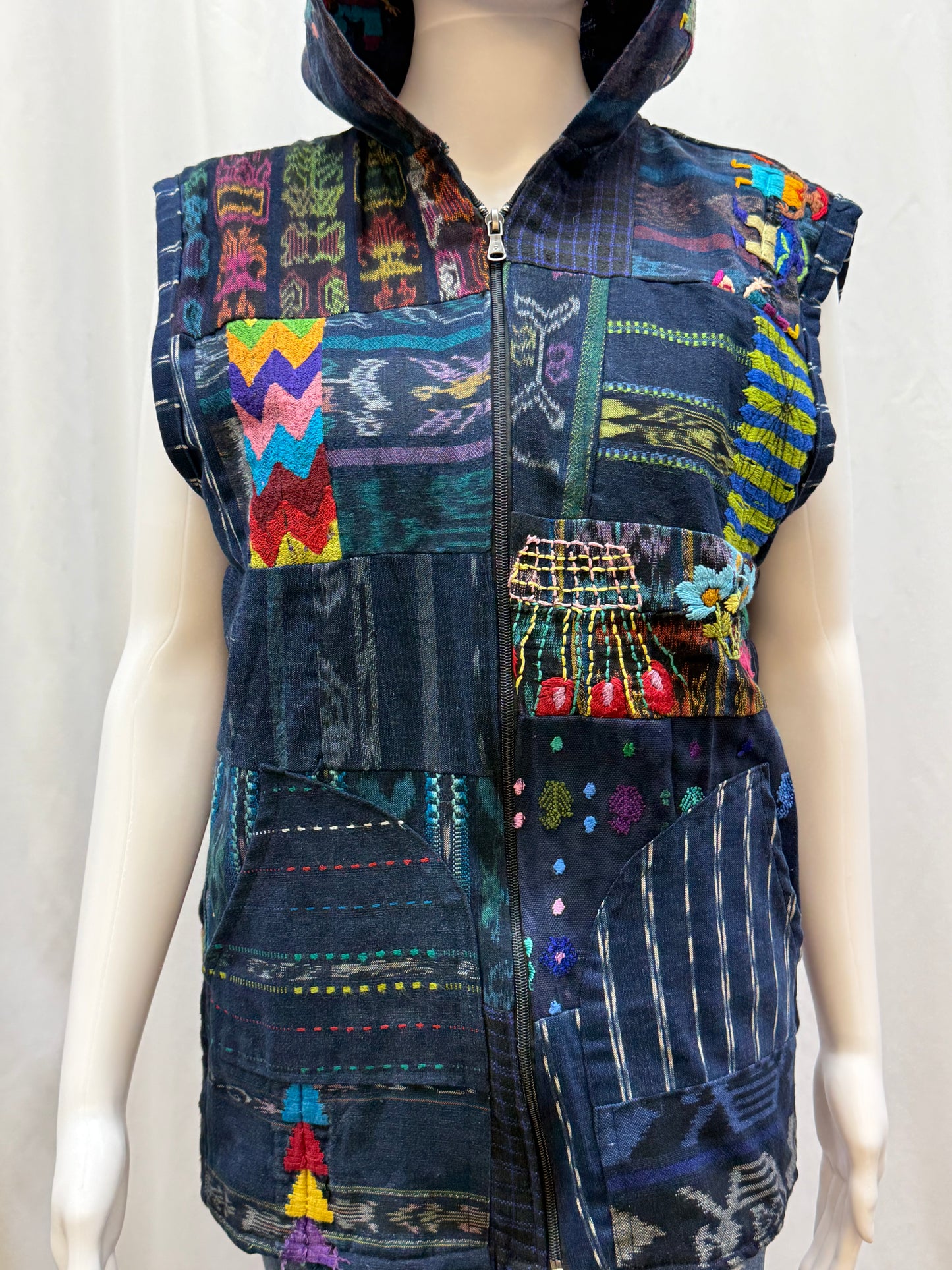 Women's Handwoven Guatemala Vest