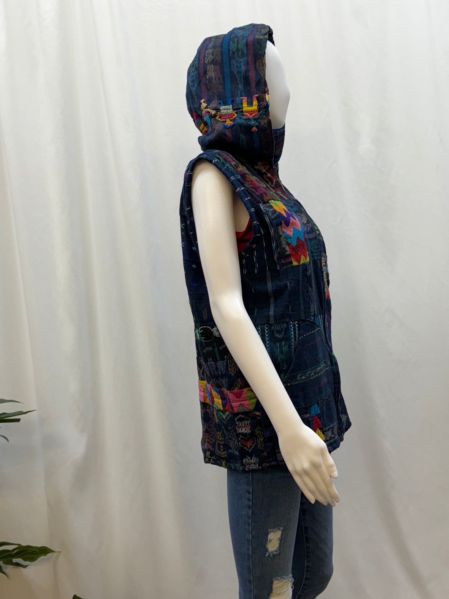 Women's Handwoven Guatemala Vest