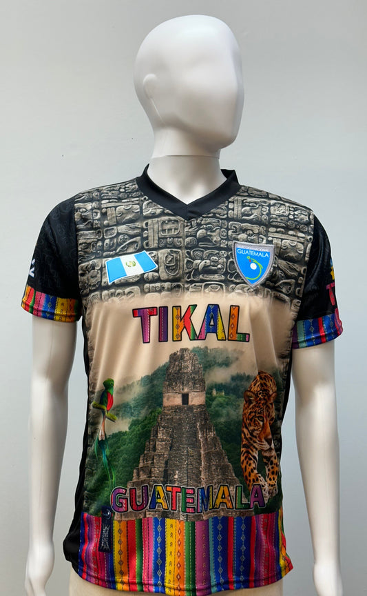 Guatemalan Unisex Temple of the Jaguar Tikal Jersey