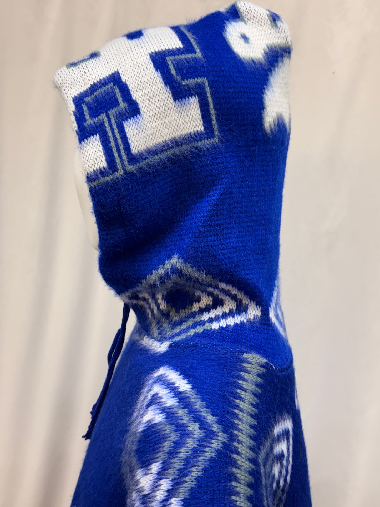 Dodgers Wool Hoodie Poncho