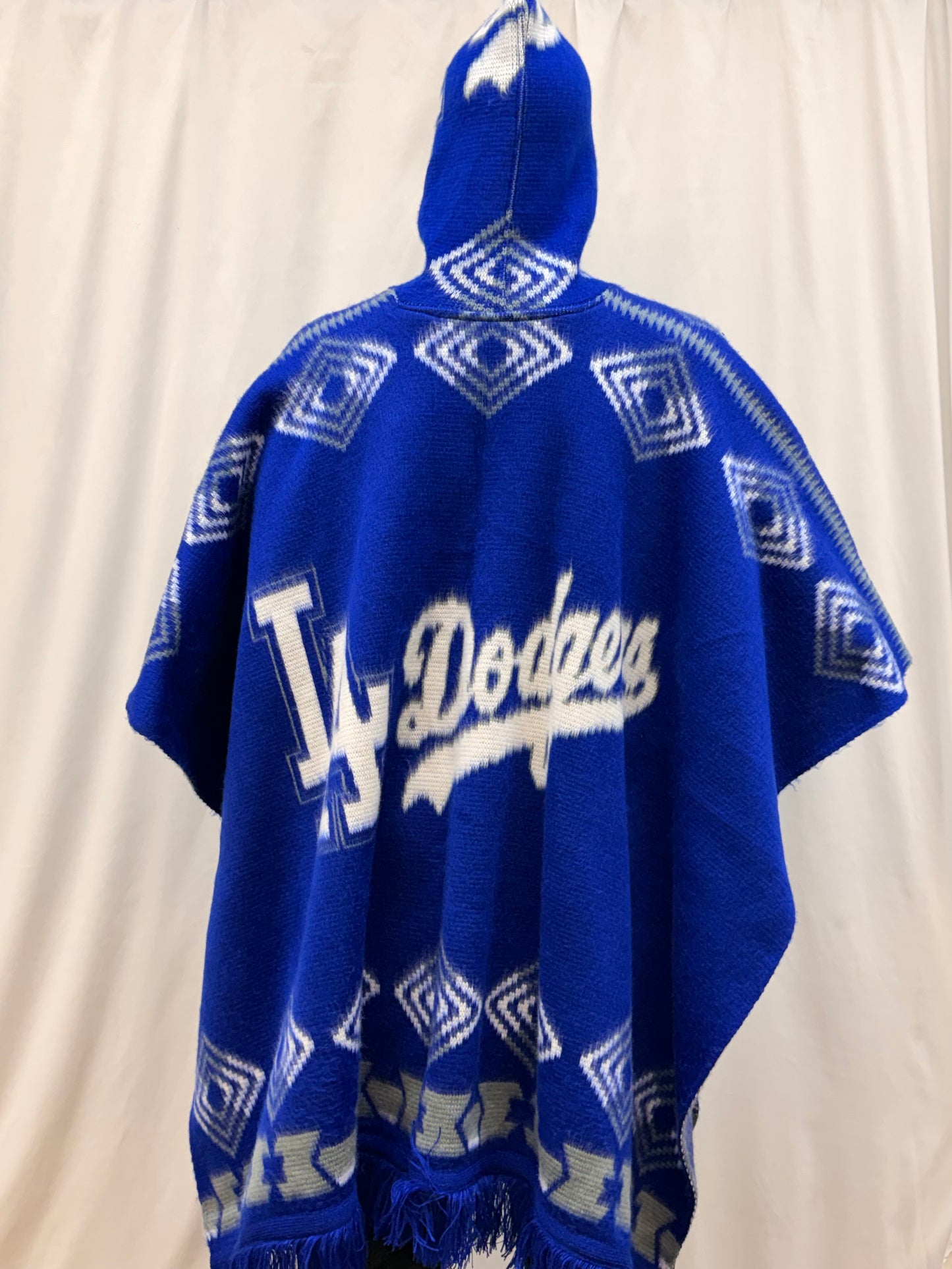 Dodgers Wool Hoodie Poncho