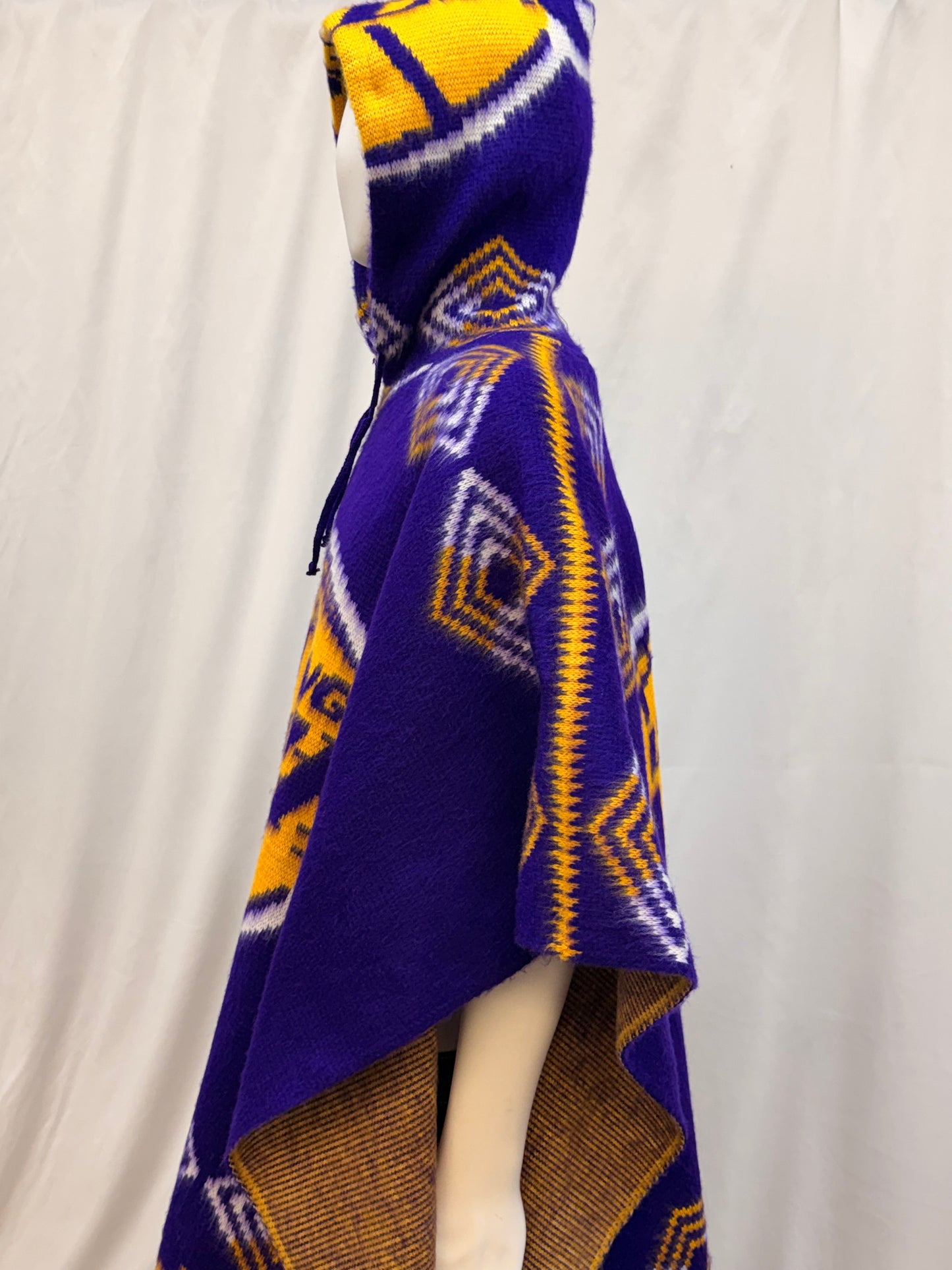 Lakers Wool Hoodie Poncho