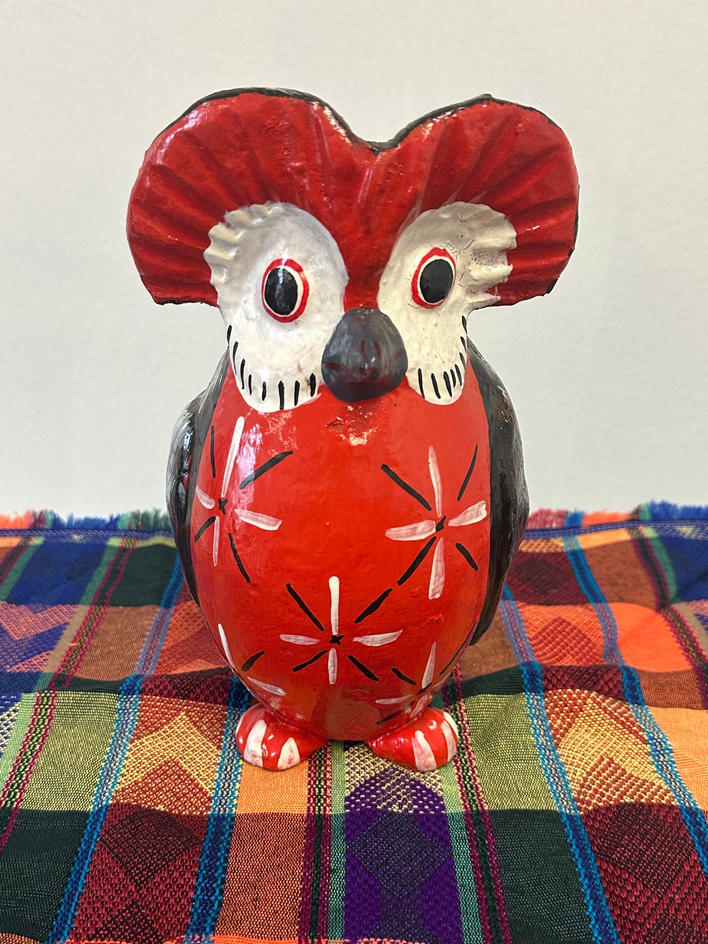 Guatemalan Handpainted Traditional Owl