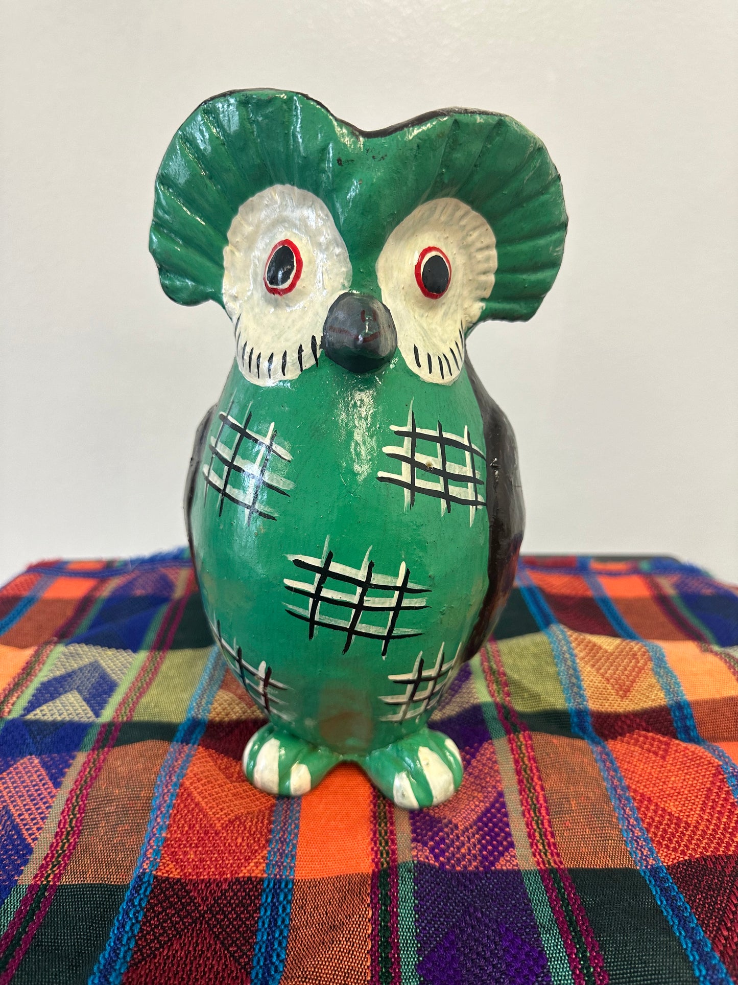 Guatemalan Handpainted Traditional Owl