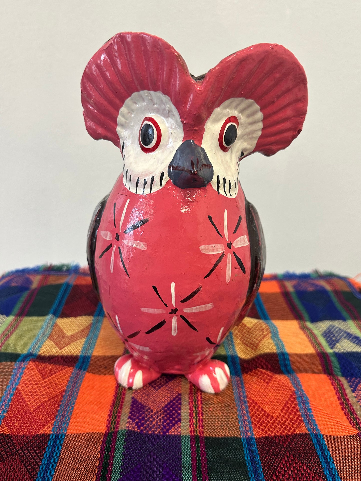 Guatemalan Handpainted Traditional Owl