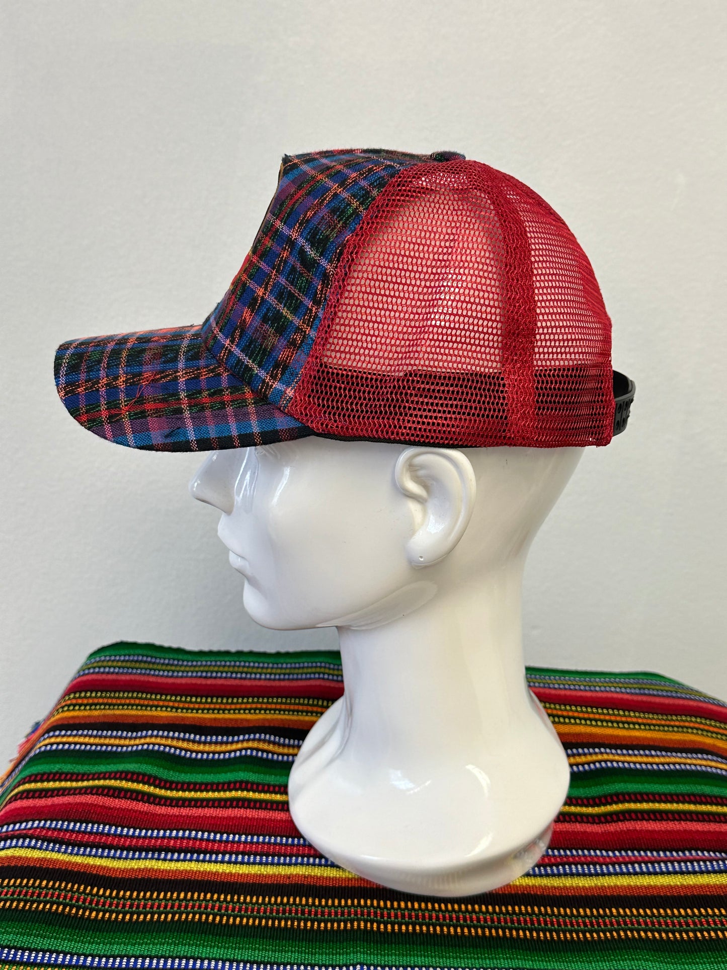 Guatemalan Embroidered Gallo Adjustable Hat