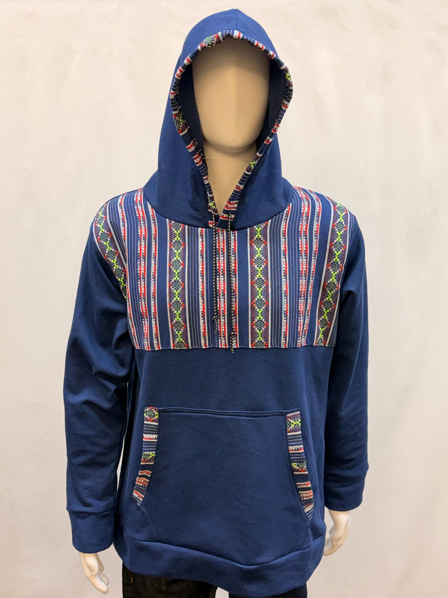 Guatemalan Hand Woven Textile Hoodie