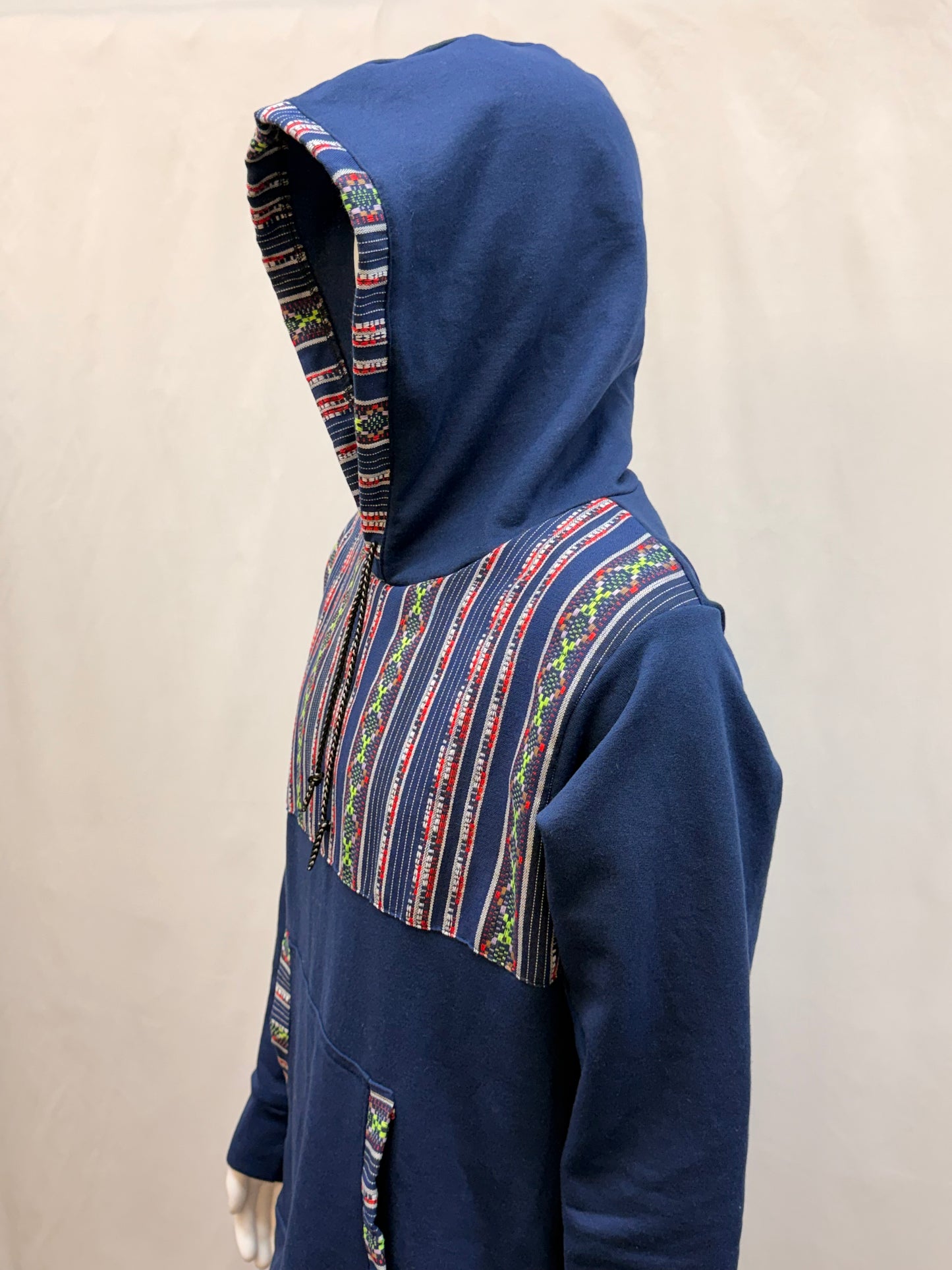 Guatemalan Hand Woven Textile Hoodie