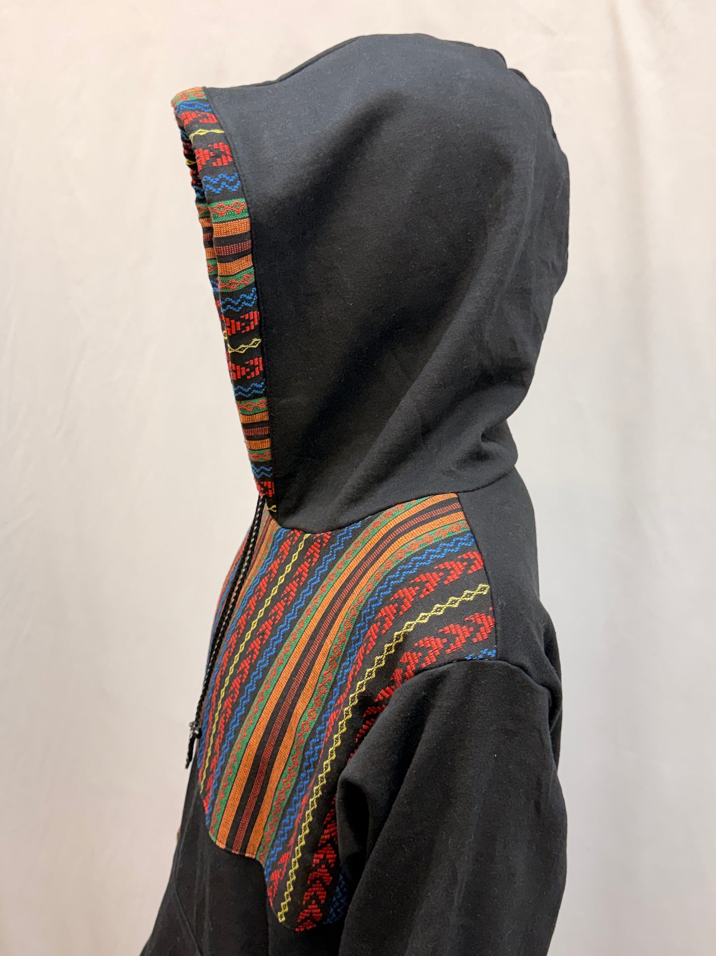 Guatemalan Hand Woven Textile Hoodie