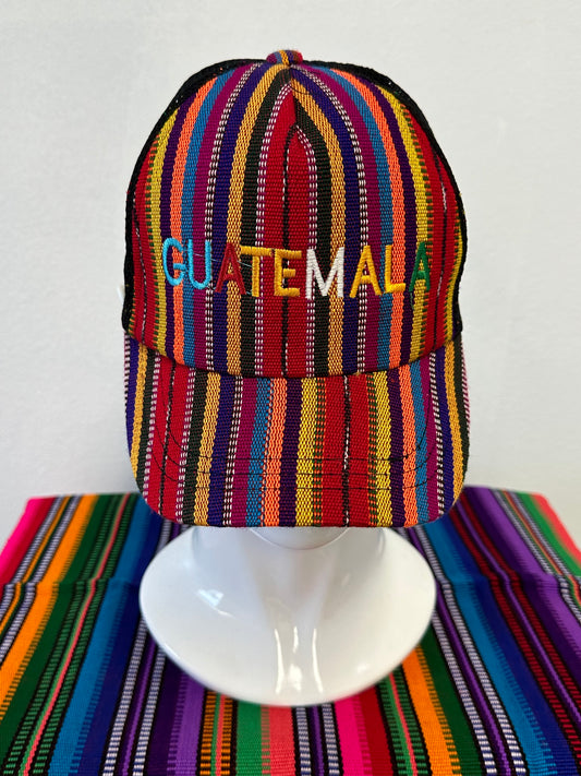 Guatemalan Embroidered Adjustable Hat