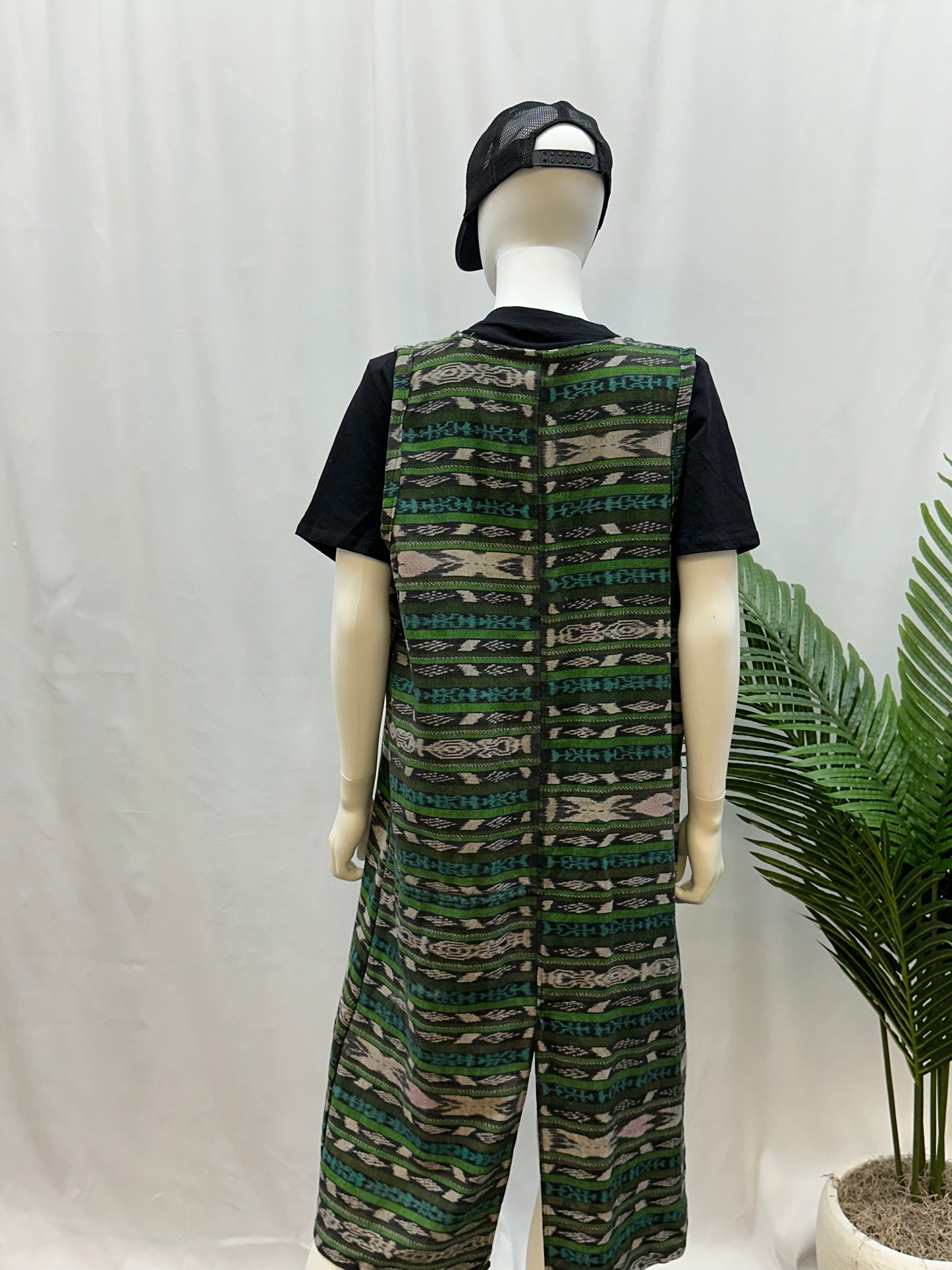 Guatemalan Textile Patchwork Kimono