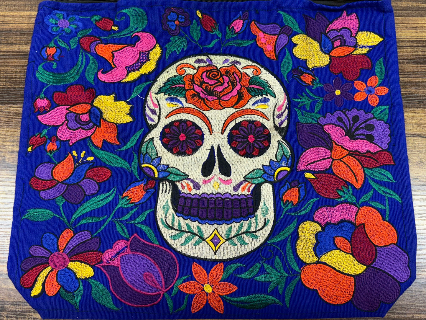 Skull Embroidered Bag