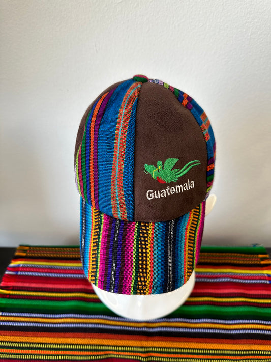 Guatemalan Embroidered El Quetzal Adjustable Hat