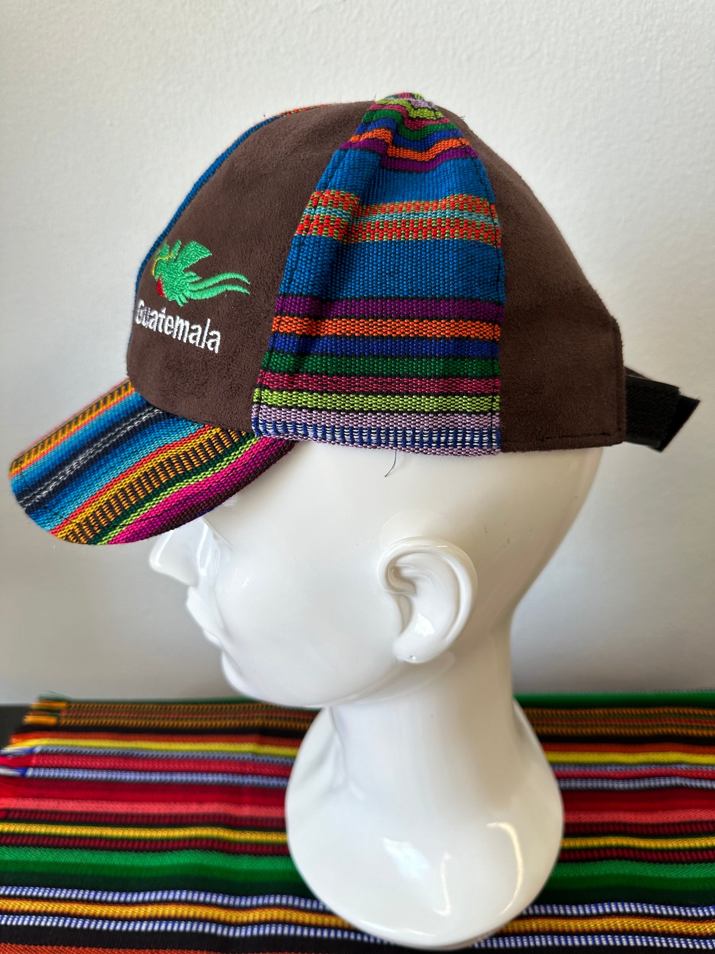 Guatemalan Embroidered El Quetzal Adjustable Hat