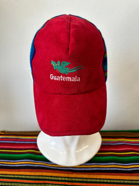 Guatemalan Embroidered El Quetzal Adjustable Hat