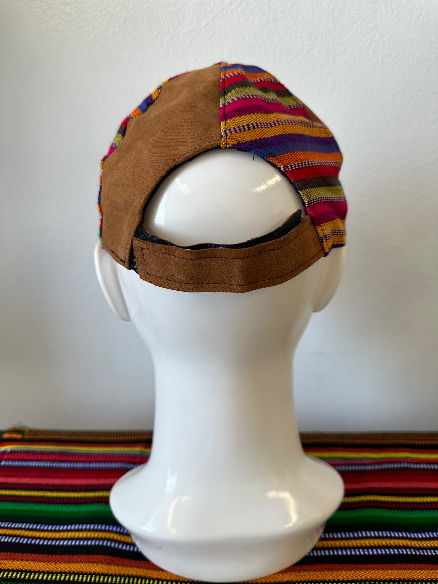 Guatemalan Embroidered Tikal Ruins Adjustable Hat