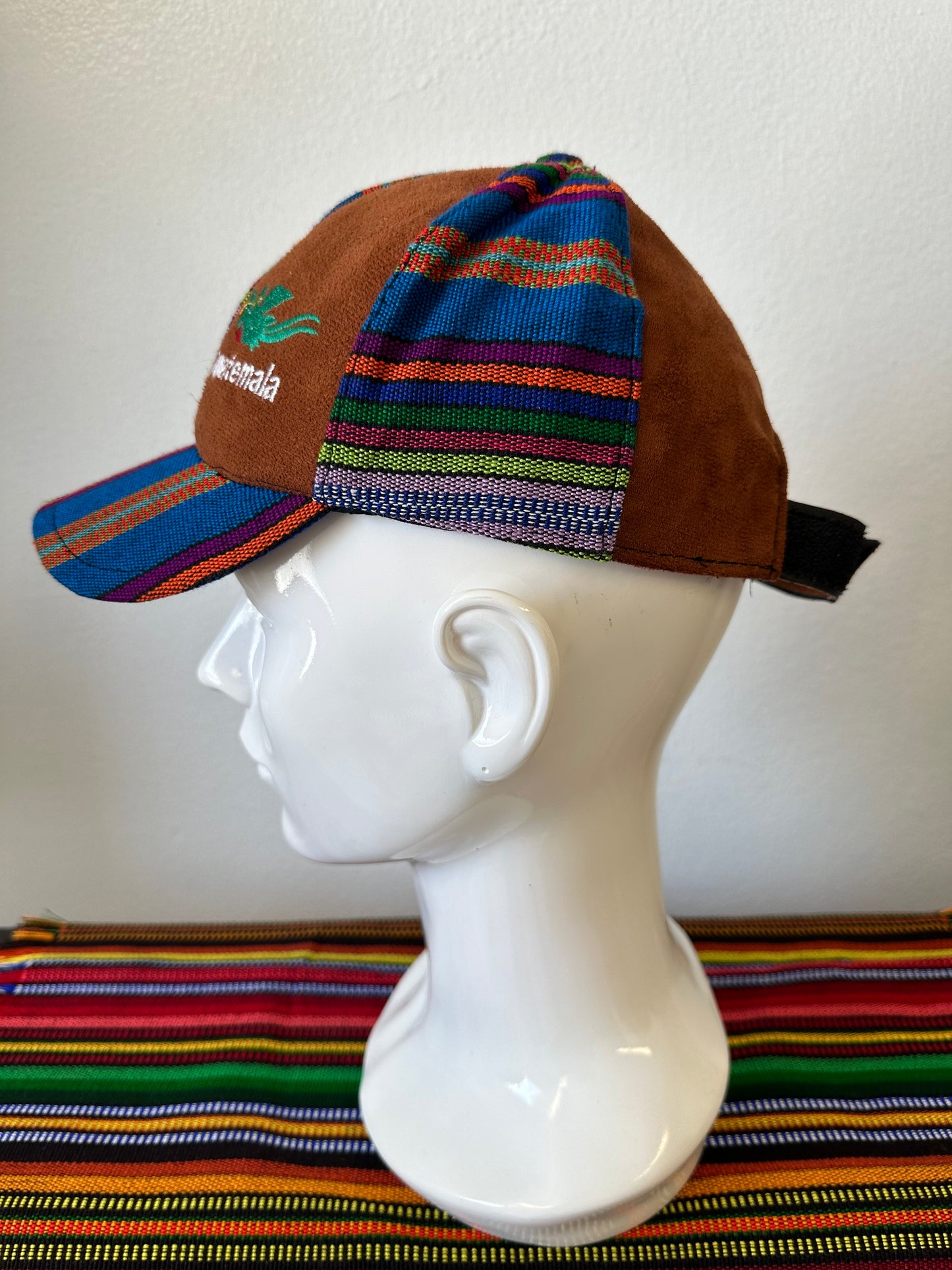 Guatemalan Embroidered El Quetzal Adjustable Hat