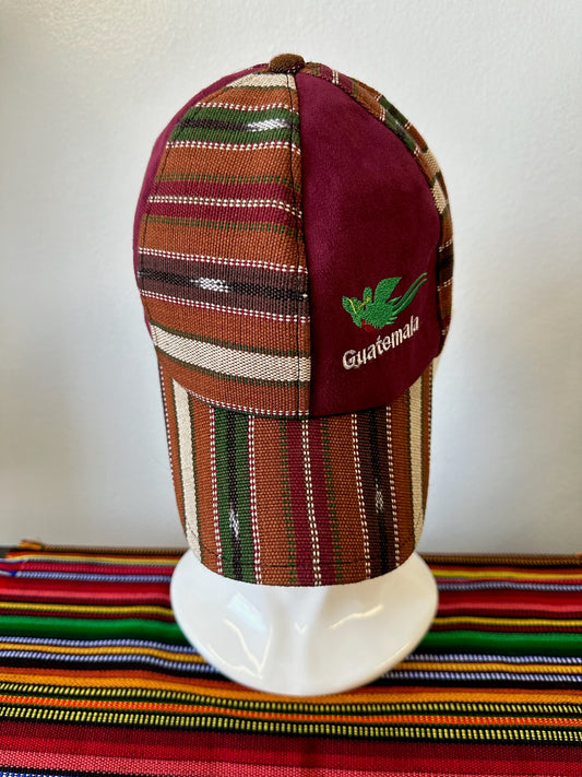 Guatemalan Embroidered El Quetzal Adjustable Hat