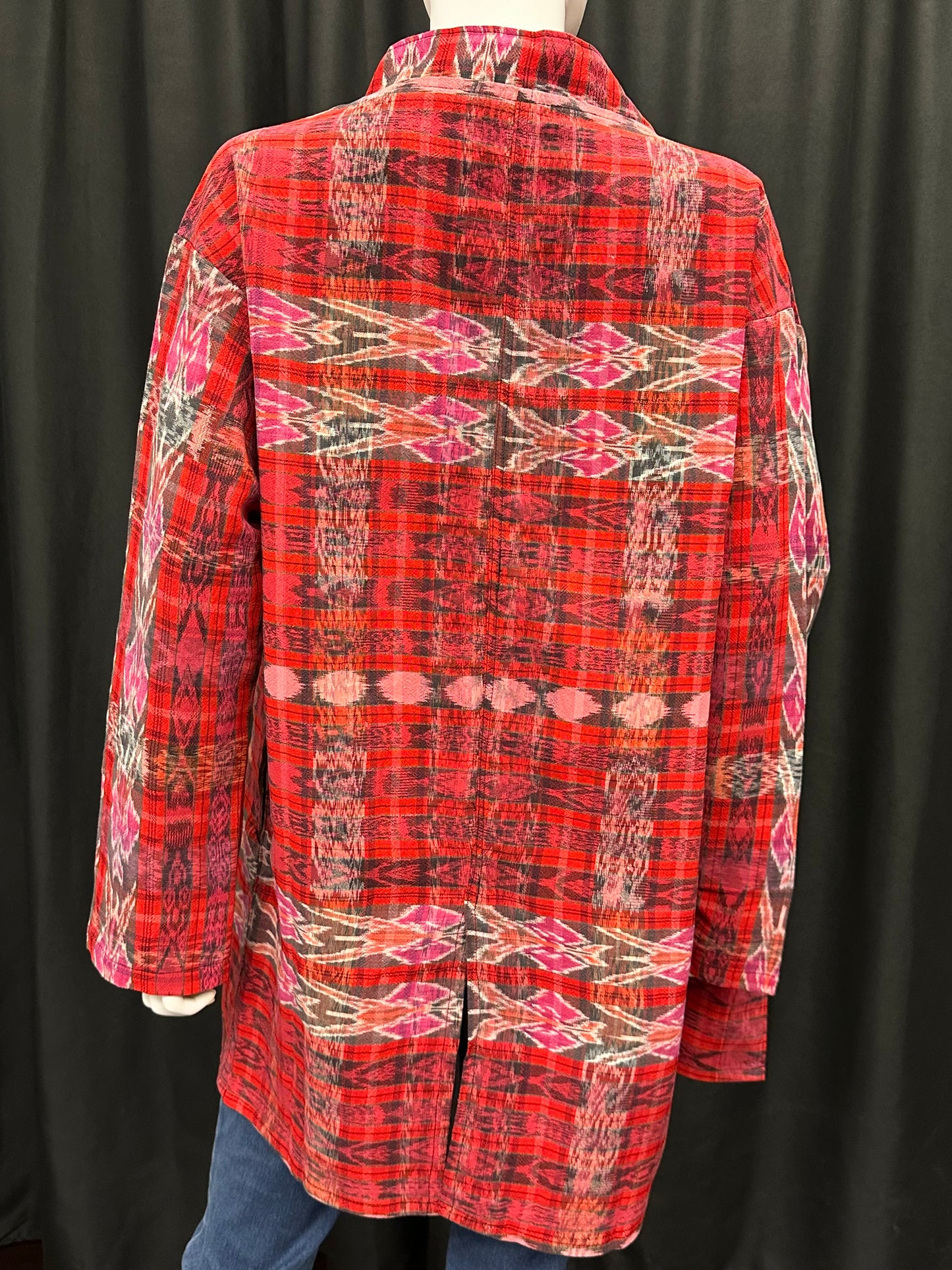 Women's Guatemalan Long Sleeve Kimono Jacket