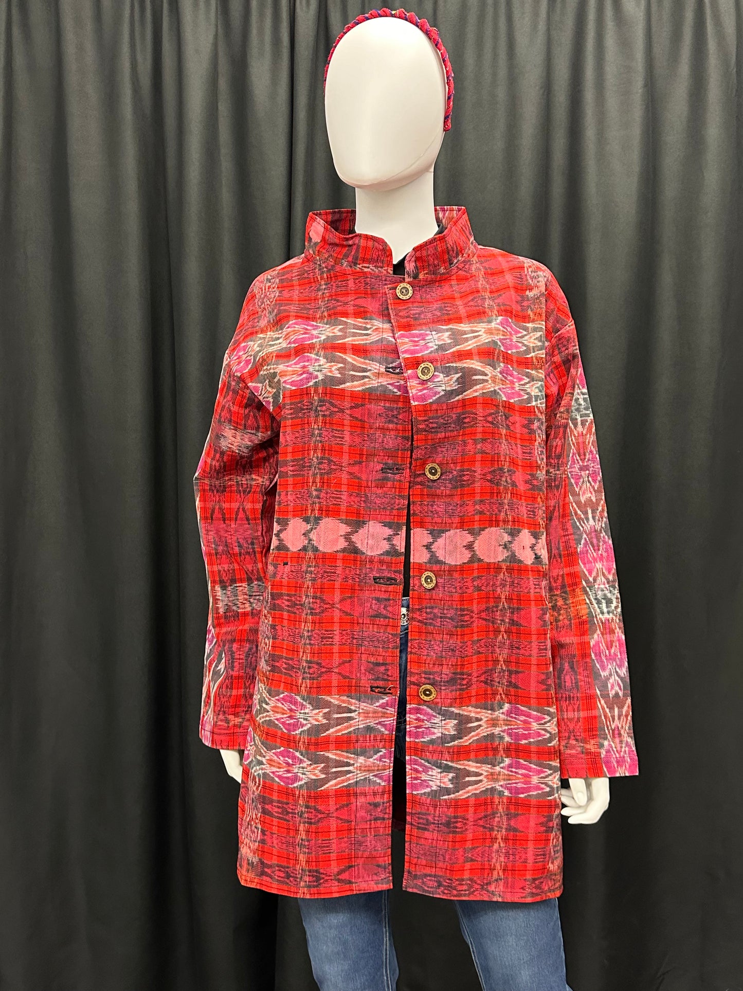 Women's Guatemalan Long Sleeve Kimono Jacket