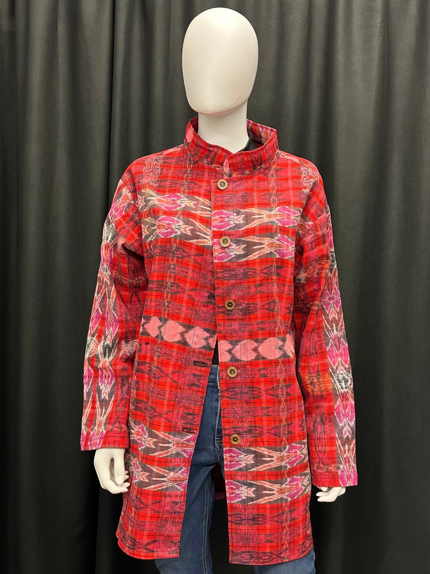 Women's Guatemalan Long Sleeve Kimono Jacket