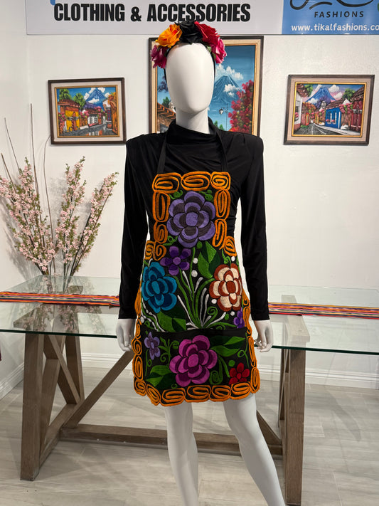 Mexican Embroidered Apron