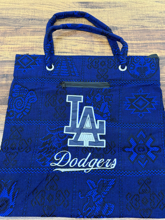 LA Dodgers Embroidered Tote Bag